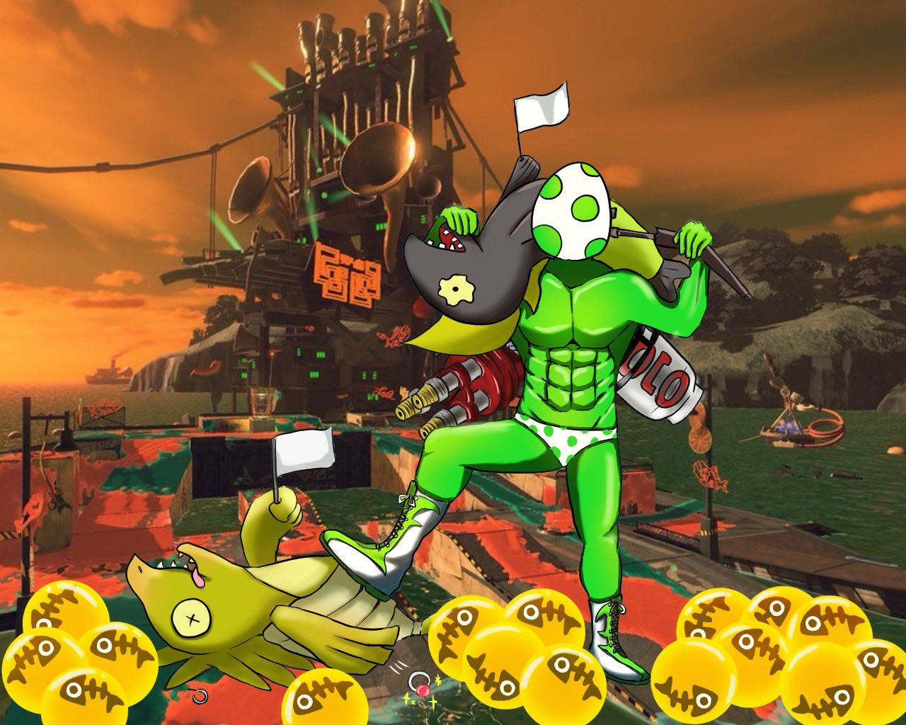 Fanart by さめ さん